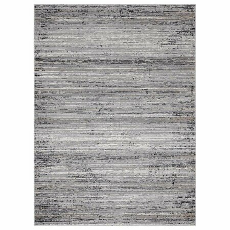 UNITED WEAVERS OF AMERICA Austin Westway Grey Area Rectangle Rug 5 ft. 3 in. x 7 ft. 2 in. 4540 20872 58